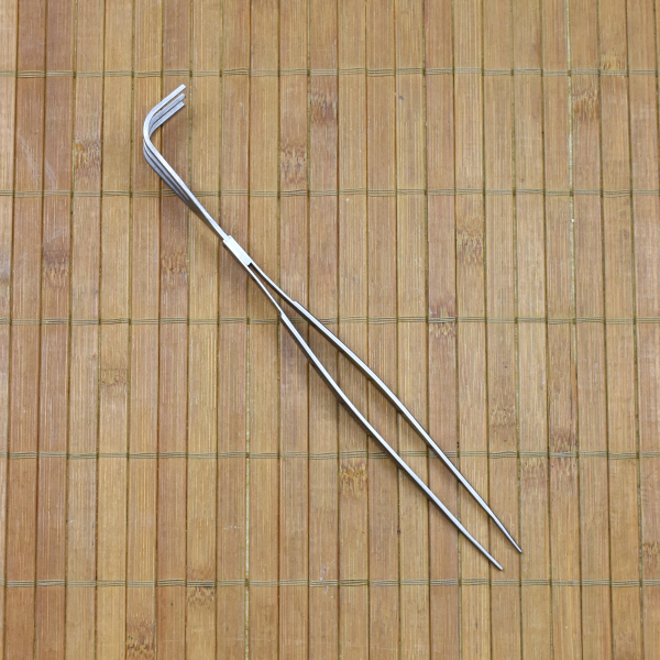 Preview: Dingmu Pinzette mit Kralle, 220 mm, Edelstahl